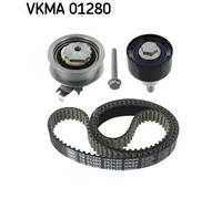 Kit cinghia distribuzione con profilo dente arrotondato VKMA 01280 SKF per VW