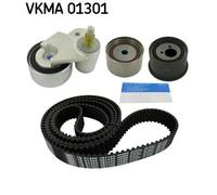 Kit cinghia distribuzione con profilo dente arrotondato VKMA 01301 SKF per AUDI