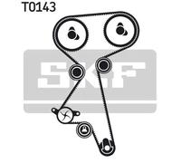 Kit cinghia distribuzione con profilo dente arrotondato VKMA 02184 SKF per FIAT