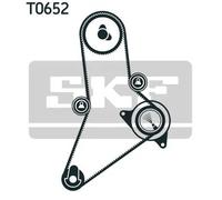 Kit cinghia distribuzione con profilo dente arrotondato VKMA 02383 SKF per FIAT