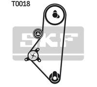Kit cinghia distribuzione con profilo dente arrotondato VKMA 03201 SKF per FIAT