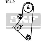 Kit cinghia distribuzione con profilo dente arrotondato VKMA 03202 SKF per FIAT