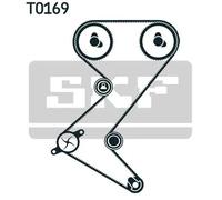 Kit cinghia distribuzione con profilo dente arrotondato VKMA 03235 SKF per FIAT