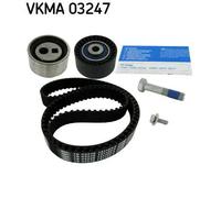SKF Kit cinghia dentata VKMA03247 141 denti 25 mm profilo dente arrotondato
