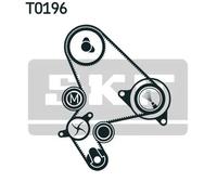 Kit cinghia distribuzione con profilo dente arrotondato VKMA 03248 SKF per FIAT