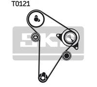 Kit cinghia distribuzione con profilo dente arrotondato VKMA 03300 SKF
