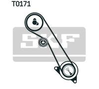 Kit cinghia distribuzione con profilo dente arrotondato VKMA 04108 SKF per FORD