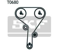 Kit cinghia distribuzione con profilo dente arrotondato VKMA 04214 SKF per FORD