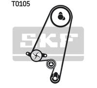 Kit cinghia distribuzione con profilo dente arrotondato VKMA 05402 SKF per OPEL