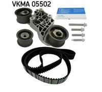 Kit cinghia distribuzione con profilo dente arrotondato VKMA 05502 SKF per OPEL