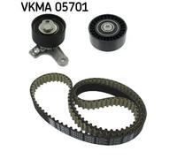 Kit cinghia distribuzione con profilo dente arrotondato VKMA 05701 SKF per OPEL