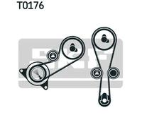 Kit cinghia distribuzione con profilo dente arrotondato VKMA 07304 SKF