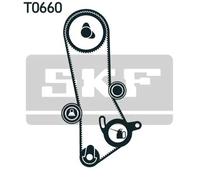 Kit cinghia distribuzione con profilo dente arrotondato VKMA 91015 SKF