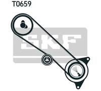 Kit cinghia distribuzione con profilo dente arrotondato VKMA 91711 SKF