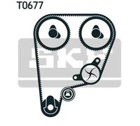 Kit cinghia distribuzione con profilo dente arrotondato VKMA 93201 SKF per HONDA