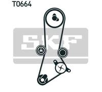 Kit cinghia distribuzione con profilo dente arrotondato VKMA 94222 SKF per MAZDA