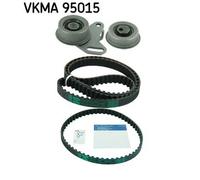 Kit cinghia distribuzione con profilo dente arrotondato VKMA 95015 SKF