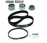 Kit cinghia distribuzione con profilo dente arrotondato VKMA 95019 SKF