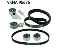 Kit cinghia distribuzione con profilo dente arrotondato VKMA 95676 SKF