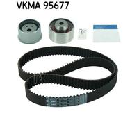 SKF Kit cinghia di distribuzione VKMA 95677 profilo dente arrotondato per Pajero Pinin 2000-2007