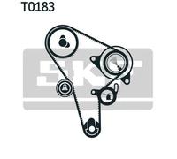 Kit cinghia distribuzione con profilo dente trapezoidale VKMA 01015 SKF per VW