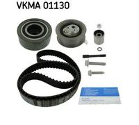 SKF Kit cinghia di distribuzione VKMA 01130 profilo dente trapezoidale per SEAT