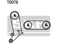 SKF Set di cinghie di distribuzione VKMA 01271 con profilo dente trapezoidale