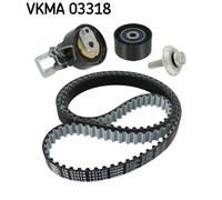 SKF Kit cinghia di distribuzione VKMA 03318 N° denti: 141 30mm Compatibilità con PEUGEOT 208 I Hatchback CA, CC 2008 Station Wagon CU 3008 0U 308 II, CITROËN C3 II SC