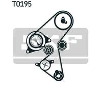 Kit cinghia distribuzione con profilo dente trapezoidale VKMA 03318 SKF per FORD