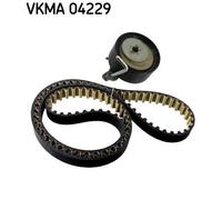 Kit cinghia distribuzione con profilo dente trapezoidale VKMA 04229 SKF per FORD