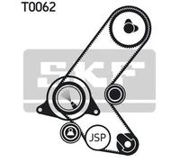 Kit cinghia distribuzione con profilo dente trapezoidale VKMA 05213 SKF per OPEL