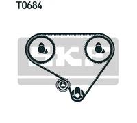 Kit cinghia distribuzione con profilo dente trapezoidale VKMA 92004 SKF