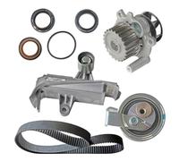 Kit cinghia distribuzione e pompa acqua con tenditore idraulico e guarnizioni per motori 1.8T compatibile con A3 A4 A6 TT Beetle (auto) (auto) Caddy T5