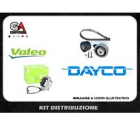 Kit cinghia distribuzione Ford Fiesta 5 V 1.4 TDCI 50kw 68cv Dayco + pompa Valeo