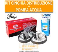 Kit Cinghia Distribuzione Gates + Pompa Acqua Graf Renault Clio III 1.5 dCi 47KW