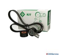 Kit Cinghia Distribuzione INA Peugeot 207 208 1.4 HDi 68cv 50Kw dal 2009