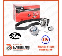 GATES KP15627XS Kit cinghia distribuzione, pompa acqua
