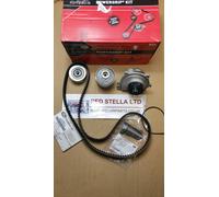 Kit Cinghia Distribuzione Pompa Acqua Gates Per VAUXHALL OPEL 1.6 1.8 16v