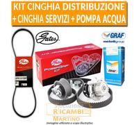 Kit Cinghia Distribuzione + Pompa Acqua + Servizi KIA SHUMA 1.5i 16V 65 KW