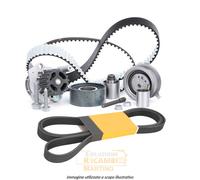 Kit Cinghia Distribuzione + Pompa Acqua + Servizi per PEUGEOT 208 Targa: EV656KN