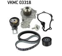 Kit Cinghia Distribuzione + Pompa Acqua SKF VKMC 03318 per Citroen DS Ford Op...