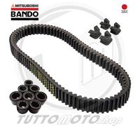 KIT CINGHIA ORIGINALE MITSUBOSHI RULLI 15 gr CURSORI YAMAHA MAJESTY 400 2005 YP