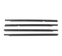 Kit cinghia per guarnizione porta wheatherstrip 4pcs in gomma durevole esterno finestra cinghia per teatro per guarnizione perfetta facile installazione per Lancer 2008 2017