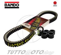 Kit Cinghia + Rulli BANDO ( 19gr 20x15mm ) HONDA SH 125 i 2020 2021 2022 2023
