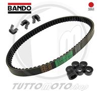 KIT CINGHIA RULLI BANDO CURSORI VARIATORE HONDA SH125 SH150 2005 2006 2007 2008