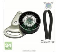 Kit Cinghia Servizi Con Tenditore Ina per NISSAN MICRA III ALMERA II KUBISTA #js