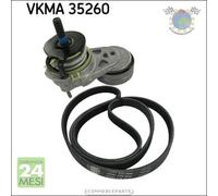 Kit Cinghia Servizi Con Tenditore SKF per ALFA ROMEO 159 FIAT STILO CROMA OPEL