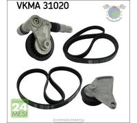 Kit Cinghia Servizi Con Tenditore SKF per AUDI A6 A4 SKODA SUPERB VW PASSAT #k2