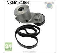 Kit Cinghia Servizi Con Tenditore SKF per AUDI A8 A6 A4 SKODA SUPERB VW PASSAT