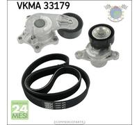 Kit Cinghia Servizi Con Tenditore SKF per CITROEN BERLINGO GRAND C5 III C4 I #lx